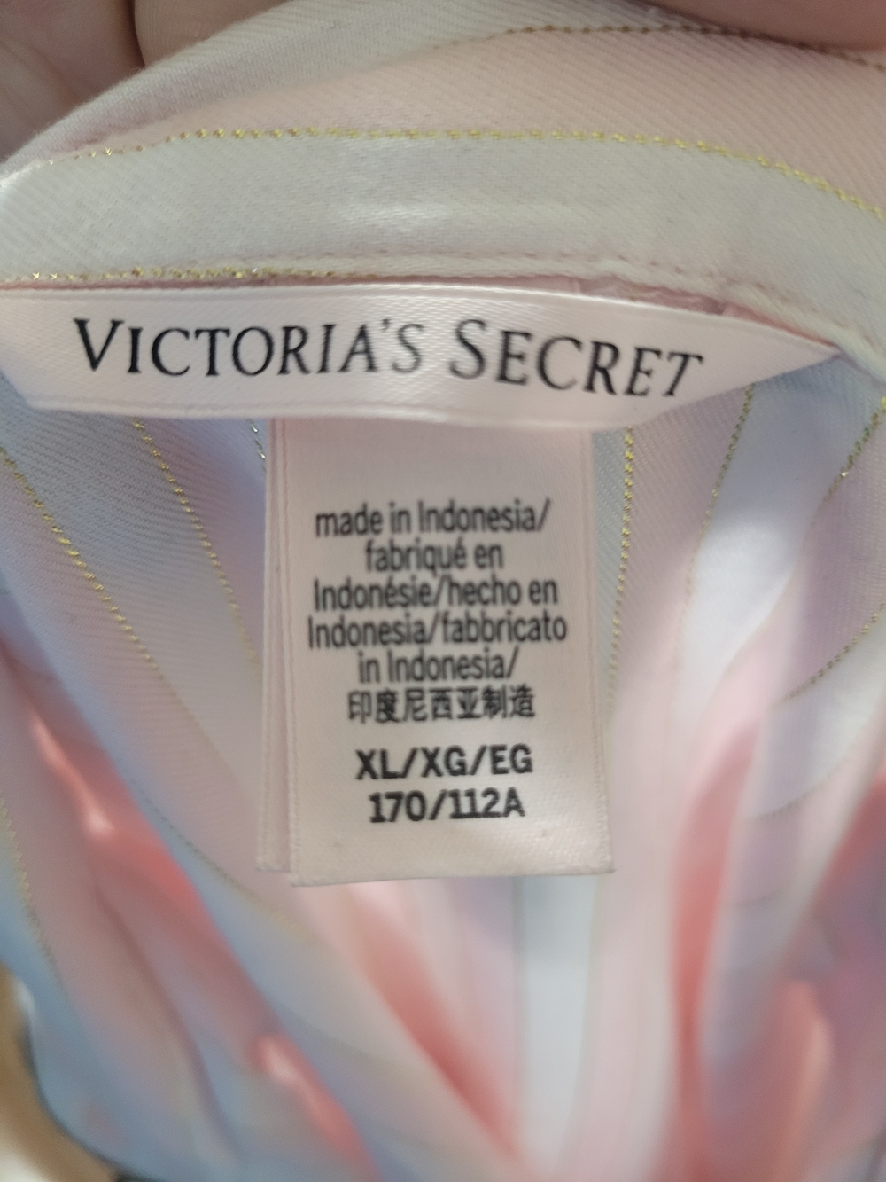 Victoria's Secret Pink Stripe Short Pajama Set - Picture 4 of 4